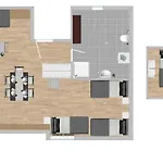 Sad263 Praktische Monteurwohnung Apartment Schwandorf in Bayern