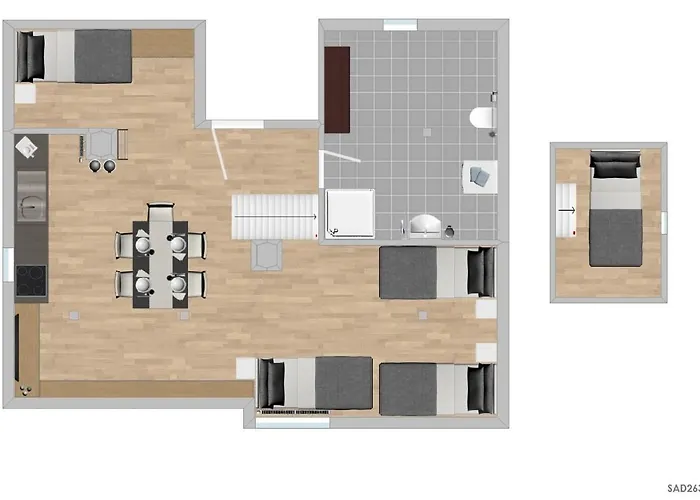 Sad263 Praktische Monteurwohnung Апартаменты Швандорф